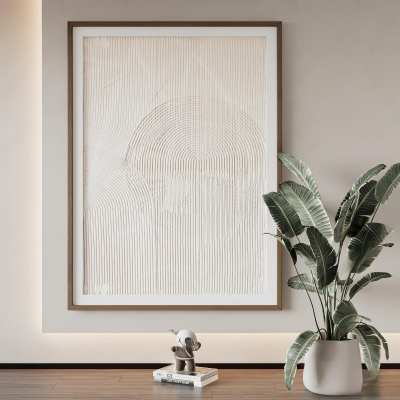 现代装饰画3D模型下载